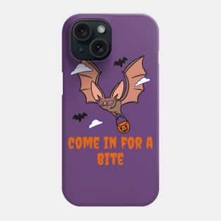 Come In For A Bite Bat Phone Case