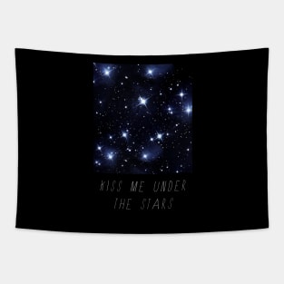 Kiss me under the stars Tapestry