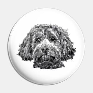 Cockapoo Pin