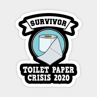 Product of the Year Toilet Paper Corona Survivor Pandemic Funny Magnet