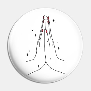 Peace Hands Pin