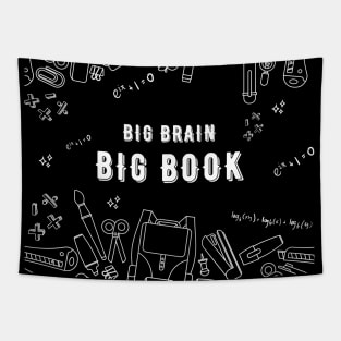 Big Brain Big Book Tapestry