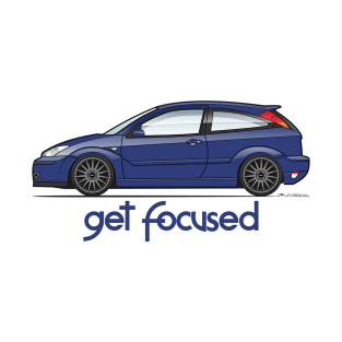 get focused blue T-Shirt