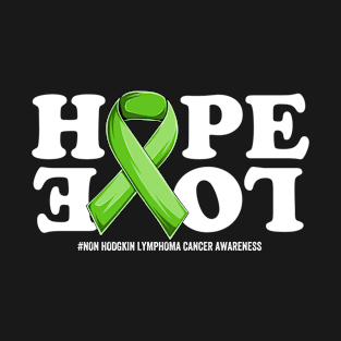 lymphoma Cancer Support | Lime Green Ribbon Squad Support non hodgkin lymphoma Cancer awareness T-Shirt