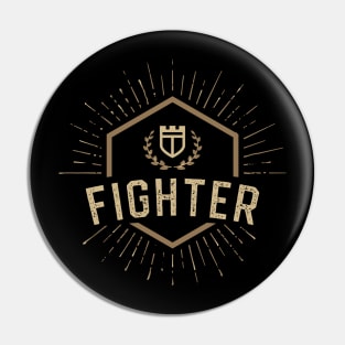 Fighter Character Class Tabletop Roleplaying RPG Gaming Addict Pin