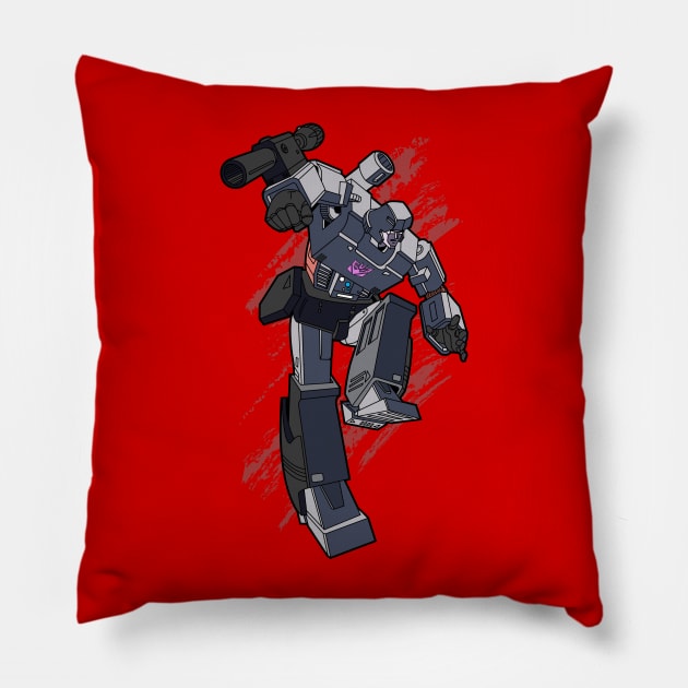 Megatron (1) Pillow by NDVS