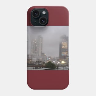 Cloudy Tokyo Phone Case