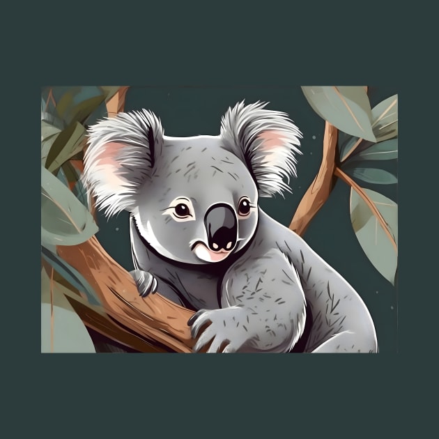 Just a Cute Koala by Whole Lotta Pixels