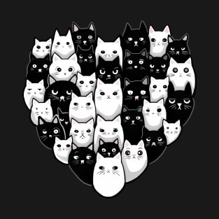 cat heart T-Shirt