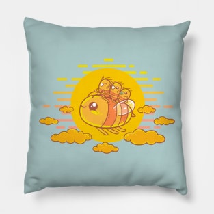 Bee Ride Pillow