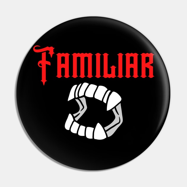 Vampire Familiar Pin by Mountain Dewclaw