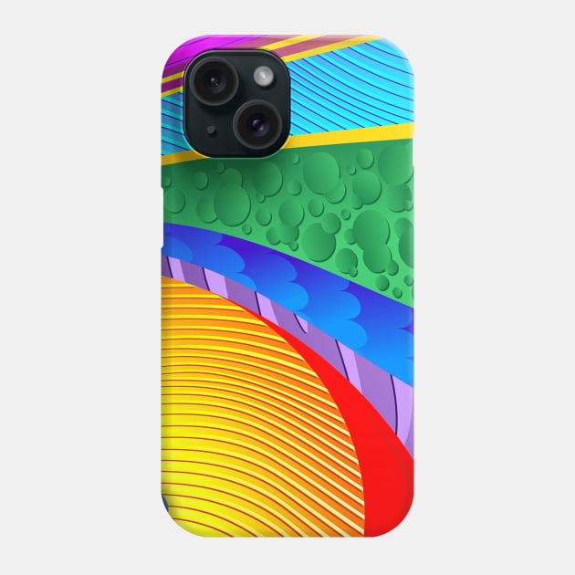 Paint Stain Phone Case by BluedarkArt