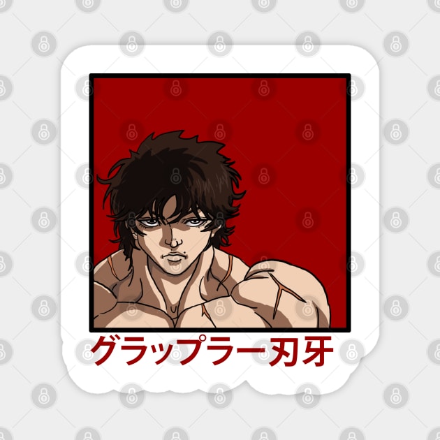 Baki Magnet by Damsos_store