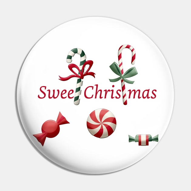 Sweet Christmas Pin by Artstastic