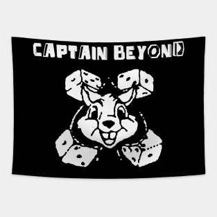 captain rabbit dice Tapestry