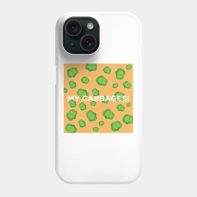 My Cabbages! Phone Case by Marija154
