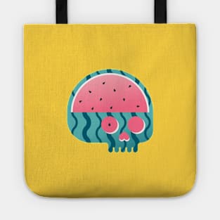 Watermelon Skull Tote