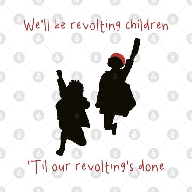 Matilda Revolting Children Red Beret Girl and Bruce by TheTreasureStash