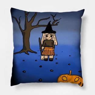 Halloween Witch Pillow