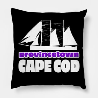 Provincetown Ship Graphic Pillow