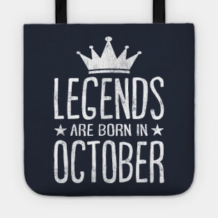 Legends are born in October Tote