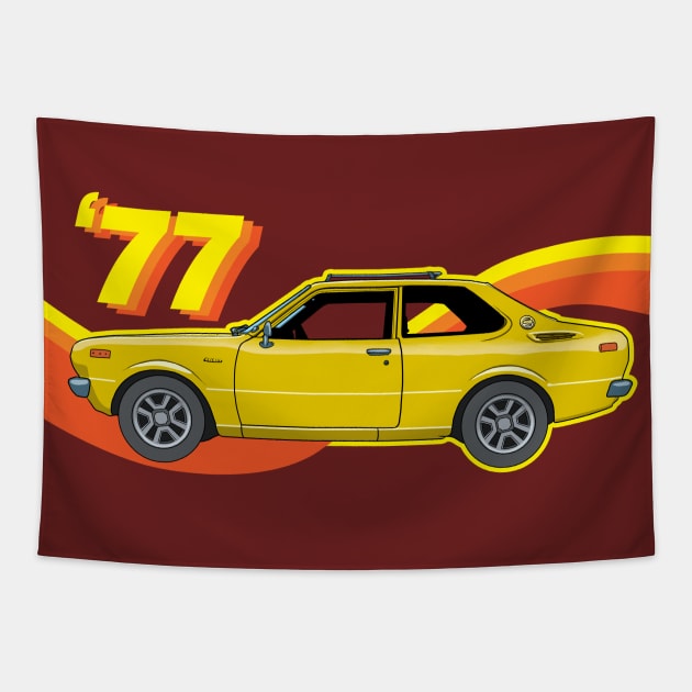 '77 Corolla Tapestry by Far Lands or Bust