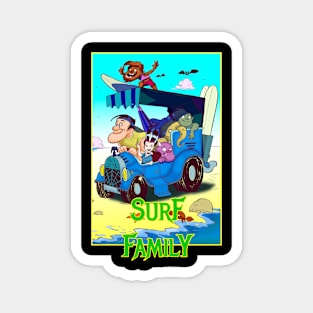 Surf Family Magnet