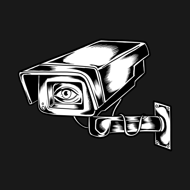 Security Camera Tattoo by Kranx Design