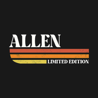 ALLEN Customized Last Name Gifts Family T-Shirt