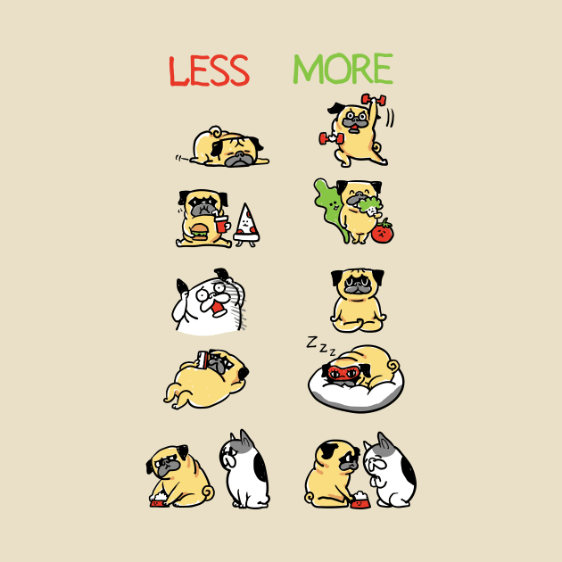 New Years Resolution with The Pug by huebucket