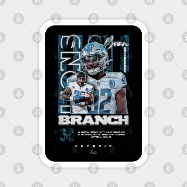 Brian Branch 32 Magnet by NFLapparel