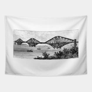 Forth Bridge, 19th century (C023/4031) Tapestry