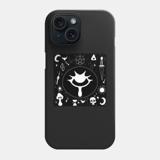 Witchy aesthetic collage Phone Case