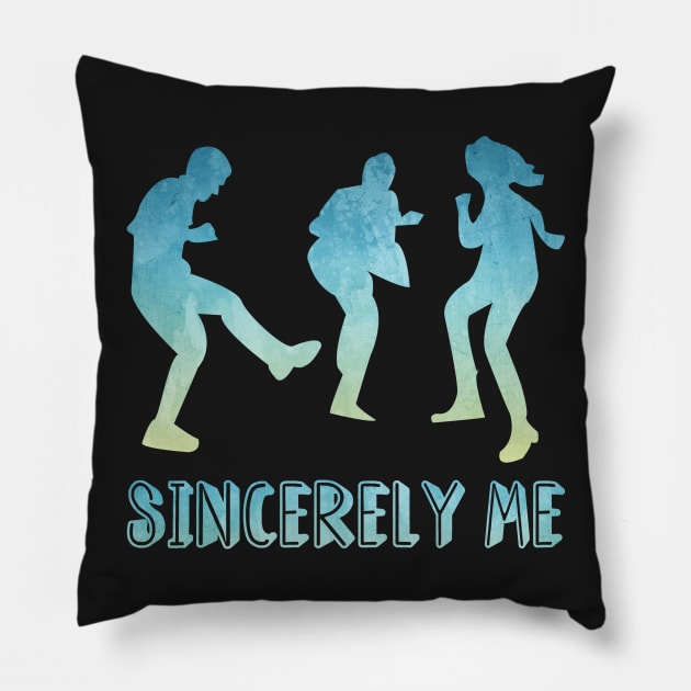 Sincerely Me -Dear Evan Hansen Pillow by JacksonBourke