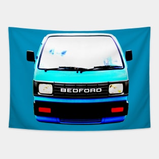 Bedford Rascal 1980s classic microvan high contrast Tapestry