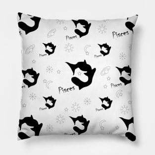 Pisces, 3, Zodiac, Astrology, Horoscope, Stars, Sun-and-moon, Birthday, Valentines-day, Holidays, xmas, valentines, valentines-gift, valentinesday, Pillow