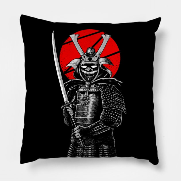 samuraiZ Pillow by barmalisiRTB