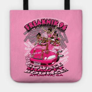 Freaknik 1996 Bounce Shawty Bounce! Pink Colorway Tote