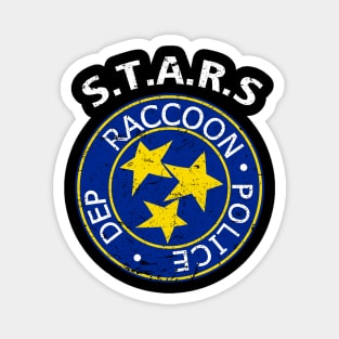 Resident Evil Raccoon Dep Police Magnet