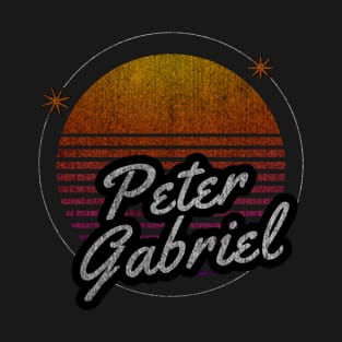 peter gabriel retro dark moon T-Shirt