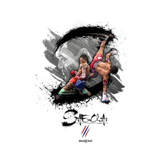 Saenchai Muaythai artwork by shunsukevisuals T-Shirt