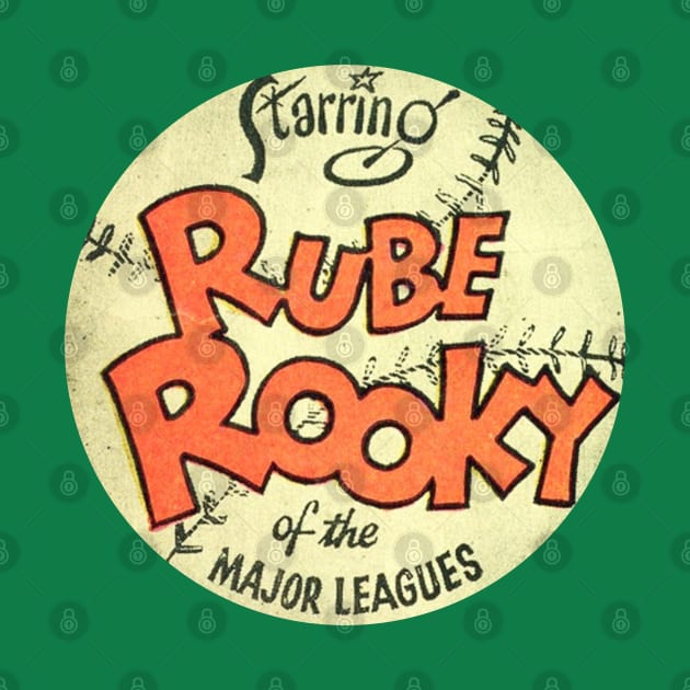 BASEBALL RUBE ROOKY COMICS MAJOR LEAGUES by DAZu