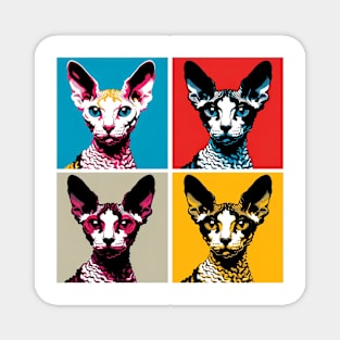 Cornish Rex Pop Art - Cat Lovers Magnet