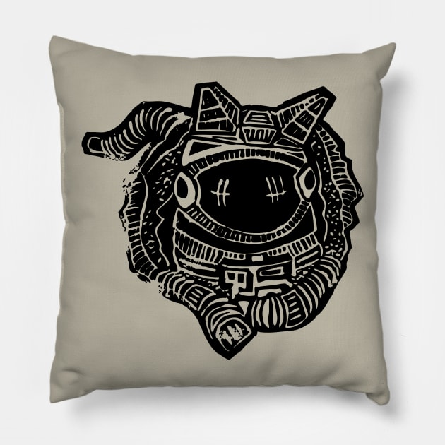 Space cat Pillow by szartwork