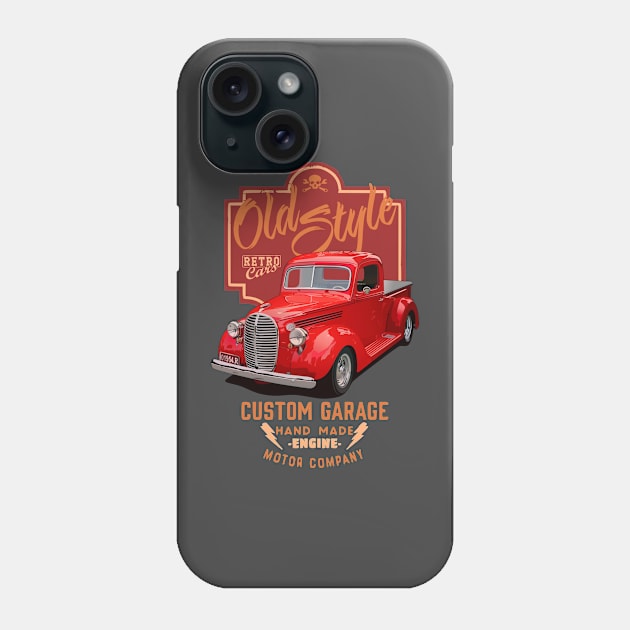 Hot Rods Trucks Phone Case by Akira31