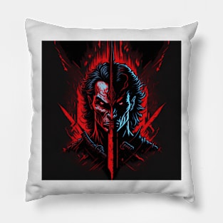 Vamp in red Pillow