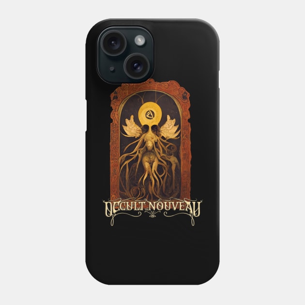 Occult Nouveau - Angel of Lost Sanity Phone Case by AltrusianGrace