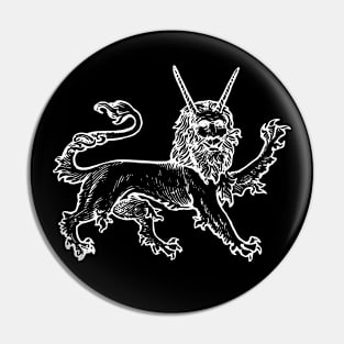 Mythical Mantiger Pin