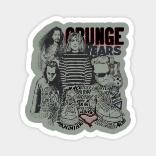 Grunge Years Magnet