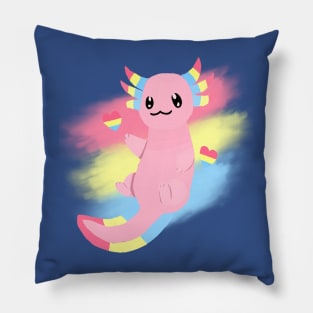 Pan axolotl Pillow